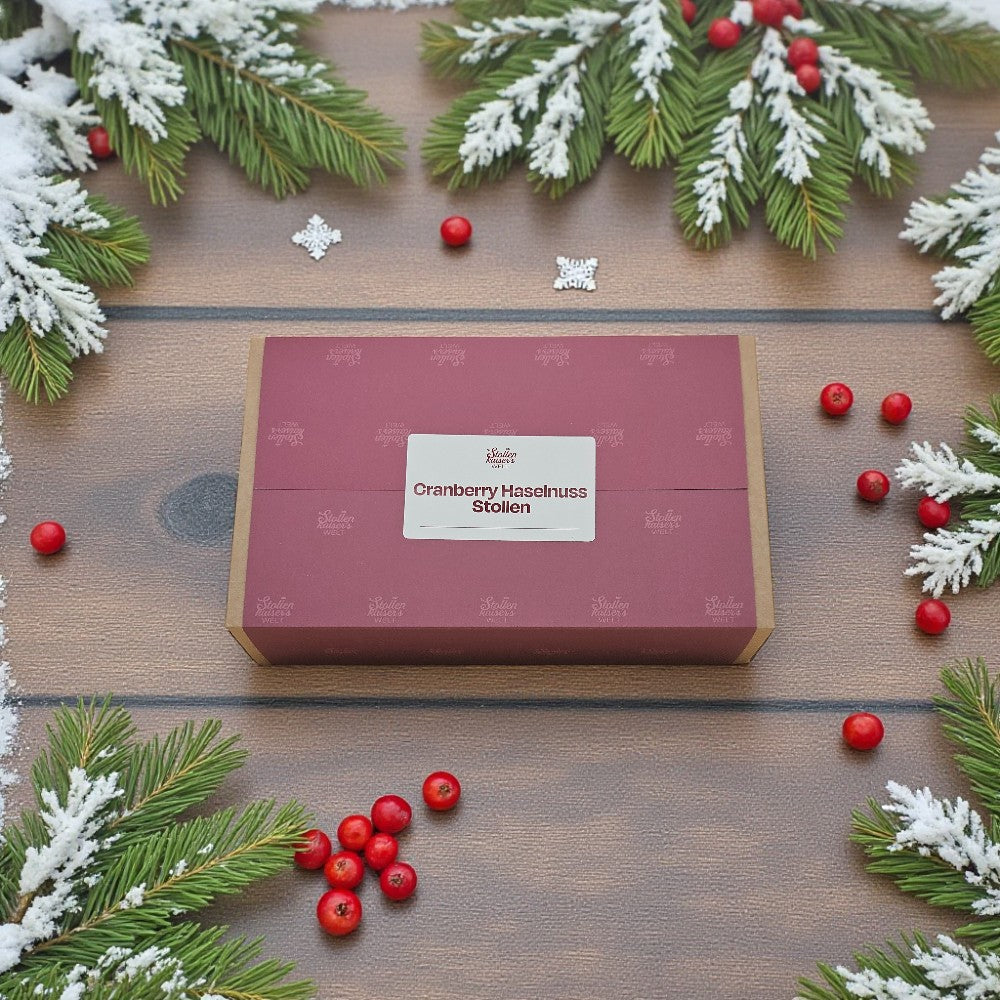 Cranberry Haselnuss Stollen
