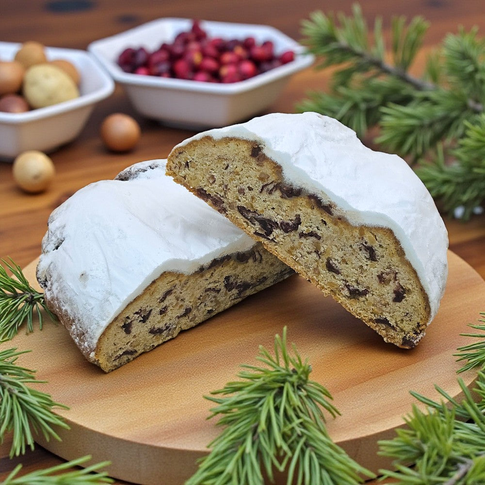 Cranberry Haselnuss Stollen