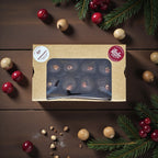 Cranberry-Kakao-Haselnuss Stollenpraline