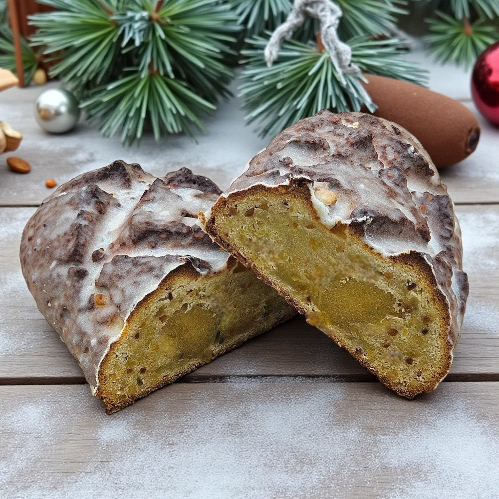 Marzipan-Eierlikörstollen