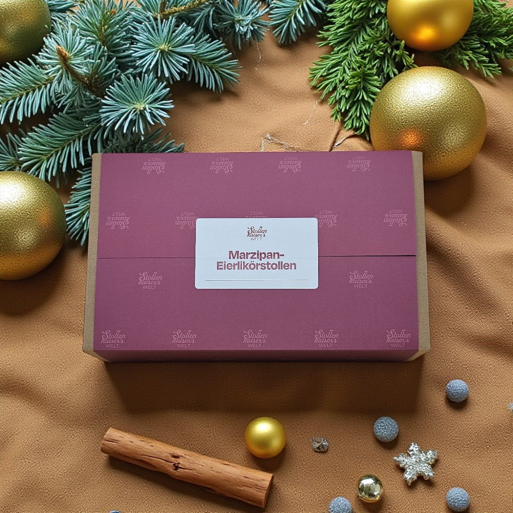 Marzipan-Eierlikörstollen