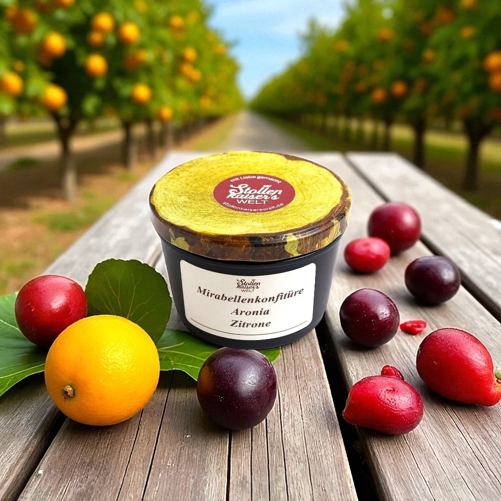 Mirabellenkonfitüre Aronia Zitrone