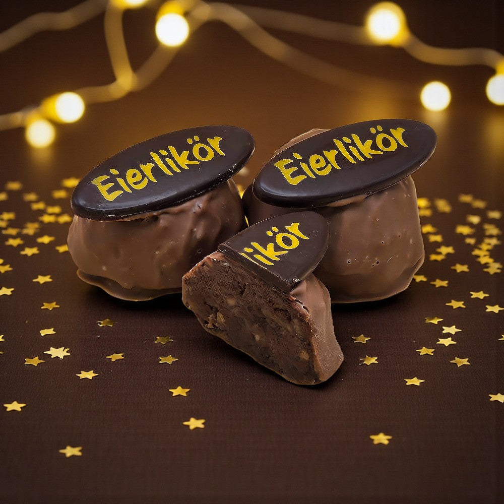 Nugat-Eierlikör Stollenpraline