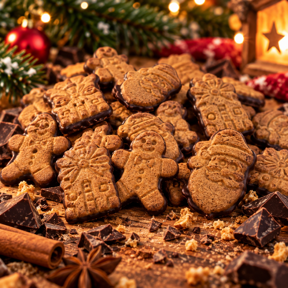 Mini Gewürzspekulatius Schoko