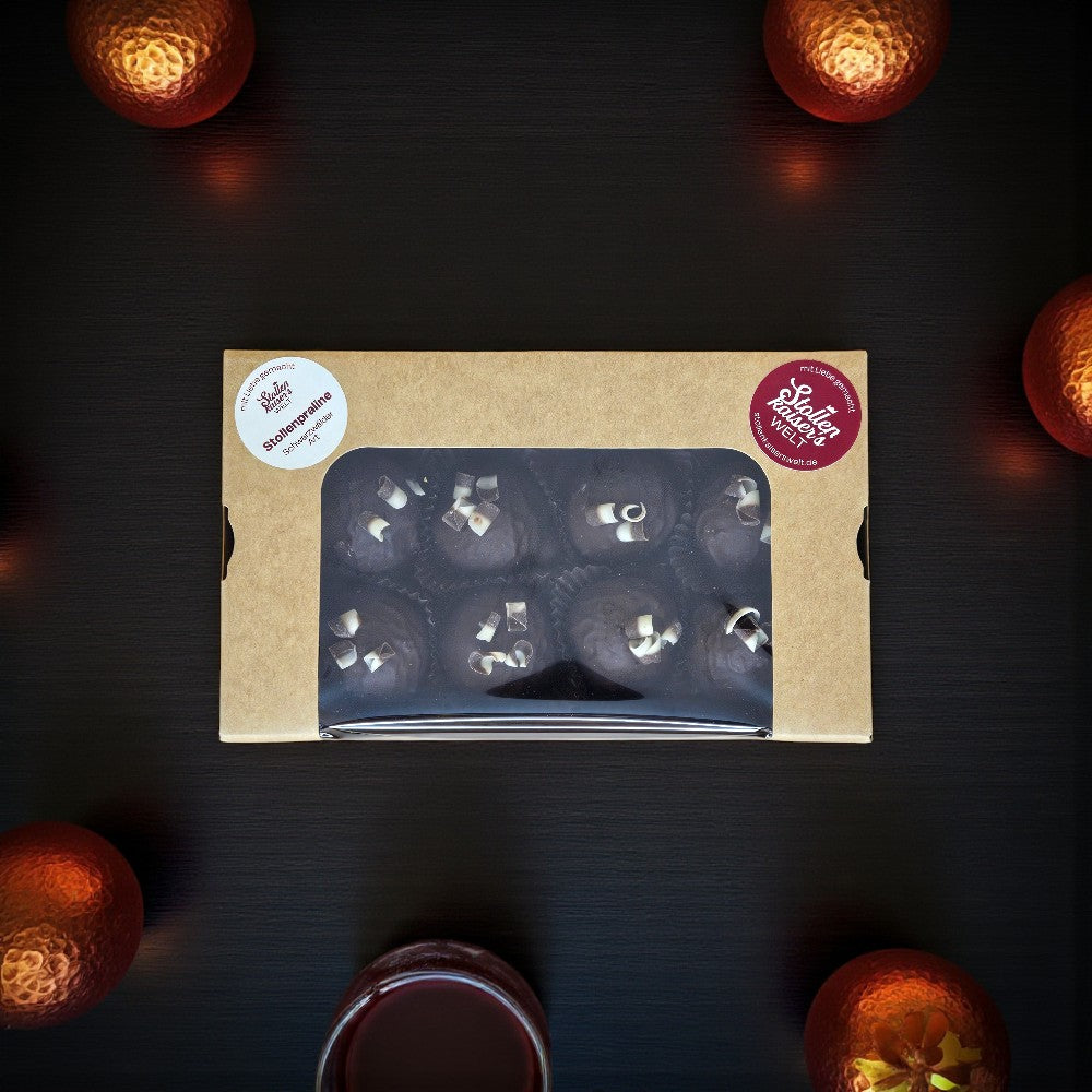 Schwarzwälder Art Stollenpraline