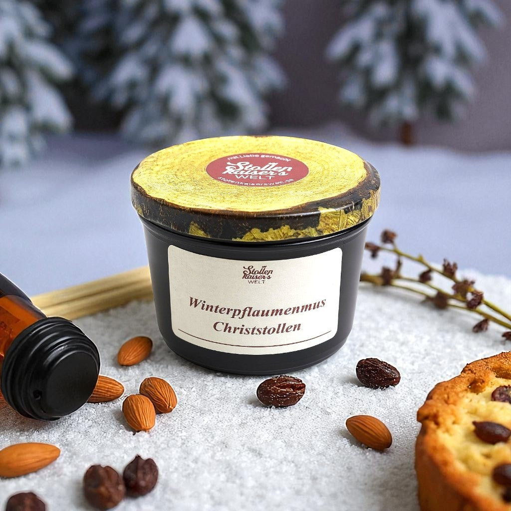 Winterpflaumenmus Christstollen